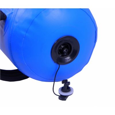 4. HYDROBALANCE 23L blaue Rolltasche