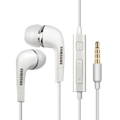 Samsung EHS64AVFWE Kabelgebundene Kopfhörer (Mini-Klinke 3,5 mm, Stereo-Hi-Fi) (Großpackung – Ersatzverpackung) – Weiß
