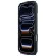 5. BMW M Blue Perfo Metal Logo MagSafe Hülle für iPhone 18 Pro Max / 17 Pro Max - Grau