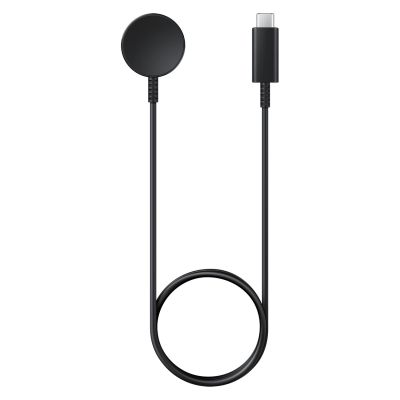 Samsung kabelloses Schnellladegerät für Samsung Galaxy Watch 3/4/5, Galaxy Active / Active 2 Smartwatches schwarz (EP-OR900BBEGWW)