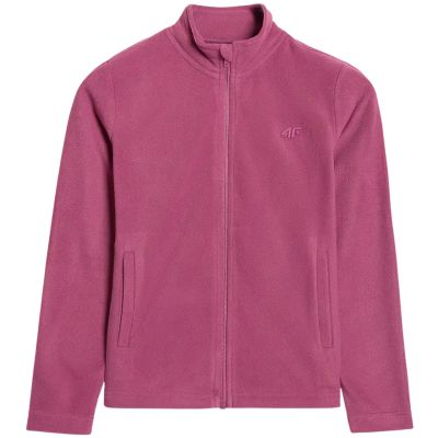 10. Fleece für Mädchen 4F F346 dunkelviolett 4FJWAW25TFLEF346 50S