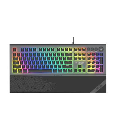 12. I-BOX AURORA K-5 MECHANISCHE TASTATUR, ROTE SCHALTER, GAMING