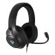 2. GENESIS NEON 213 Headset, kabelgebunden, für Telefonate/Musik, USB Typ-A, Schwarz
