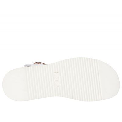 7. Skechers Bobs Desert Kiss Low Sandalen - Peak Rank W 114709-WHT