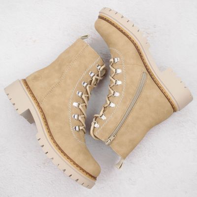 22. Rieker W RKR721 isolierte Arbeitshose beige