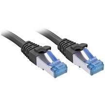 Lindy 47421 Netzwerkkabel Schwarz 30m Cat6a S/FTP (S-STP)
