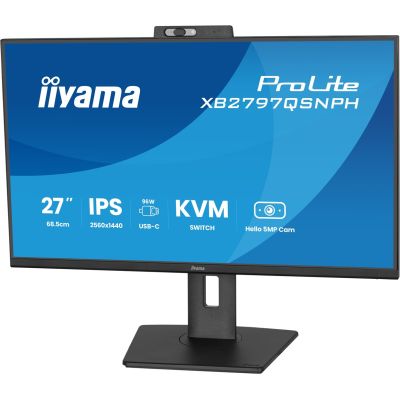 13. iiyama ProLite XB2797QSNPH-B1 27-Zoll-IPS-LCD-Monitor (4 ms, 2560 x 1440 Pixel, 350 cd/m², HDMI/DP/USB 2) Schwarz