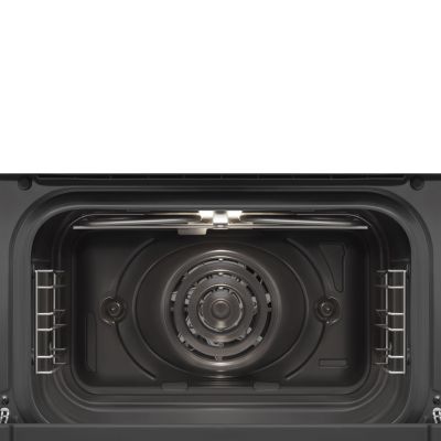 15. Smeg COF01BLEU Kleine schwarze Dampfgarerknöpfe, Drehknopf