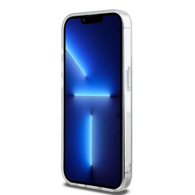 5. DKNY IML Mono & Stripe MagSafe Hülle für iPhone 15 Pro Max – Schwarz
