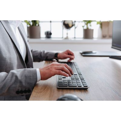 4. Kabellose Tastatur X Ultra Low Profile/Kabellos USB Schwarz Deutschland
