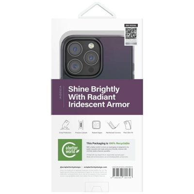 5. Uniq Iridescia Magclick Ladehülle für iPhone 16 Pro Max - Schwarz