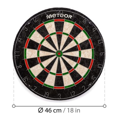 10. Meteor Sisal Dartboard 18" 24690