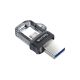 6. SanDisk Ultra Dual Drive SDDD3-064G-G46 USB-Stick (64 GB; microUSB, USB 3.0; schwarz)
