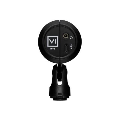 4. Shure MV6 - Dynamisches USB-C-Mikrofon mit Nierencharakteristik für Gamer und Streamer