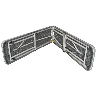 20. Klappbare Cateringbank 183 x 28 x 43 cm, Grau