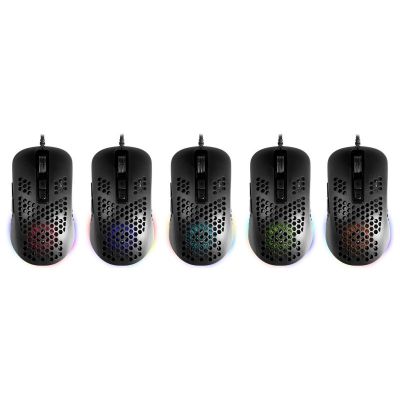 4. Defender Kabelgebundene Gaming-Maus Shepard GM-620L Optisch 12800 DPI 7P RGB Hintergrundbeleuchtung 52620