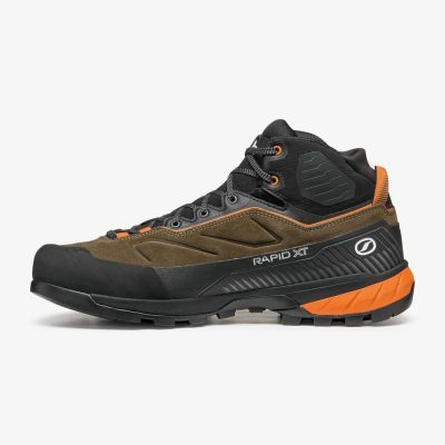 2. Scarpa RAPID XT MID GTX Braun, Orange