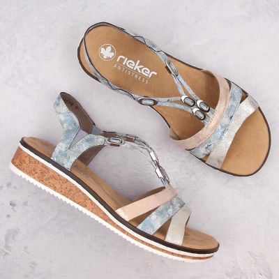 16. Bequeme Rieker W RKR664 Sandalen