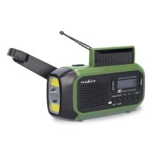 Nedis RDDBCR2000GN Tragbares Digitalradio Schwarz, Grün