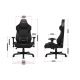 3. Huzaro Force 7.6 Schwarzer Gaming-Stuhl