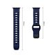 3. Tech-Protect Silikonarmband für Apple Watch 44 / 45 / 46 / 49 mm – Marineblau