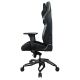 5. COUGAR CGR-T2F-GLB Universeller Gaming-Stuhl mit gepolsterter, bezogener Sitzfläche, Schwarz