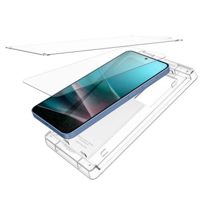 5. Spigen ELITE SHIELD EZ FIT Hydrogel-Folie für Samsung Galaxy S25 - Transparent