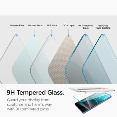 10. Spigen Glas.tR EZ FIT Panzerglas 2er-Pack für Samsung Galaxy S25 Ultra – transparent