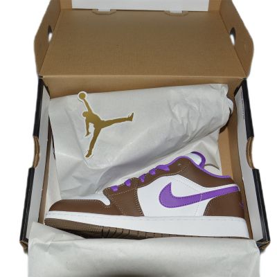 10. Air Jordan 1 Low GS Sneakers - 553560-215