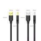 16. Ugreen US128 90576 USB-A 3.0 / USB-A 3.0 5Gb/s Kabel 3m – Schwarz