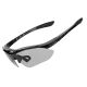 6. Rockbros 10143 photochrome UV400-Fahrradbrille – Schwarz