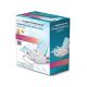 3. Esperanza ZEPHYR ECN002 Kompressorinhalator (weiß, blau)