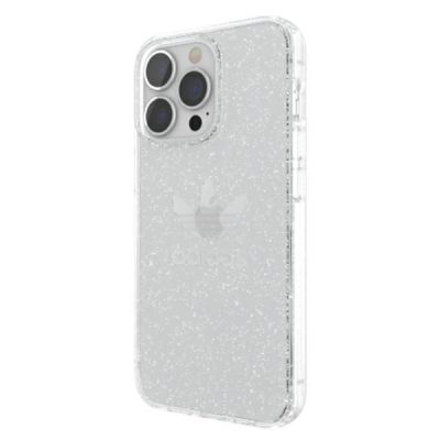 2. Adidas OR Protective Clear Case Glitter für iPhone 13 Pro / iPhone 13 - Transparent Silber