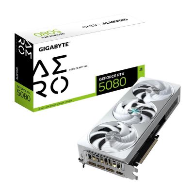 17. Gigabyte GeForce RTX 5080 AERO OC 16GD SFF Grafikkarte
