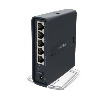 3. Mikrotik hAP ac lite tower Black PoE-Unterstützung