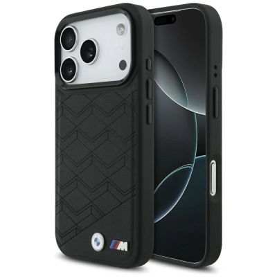 BMW M Shape Logo MagSafe Case für iPhone 17 Pro – Schwarz