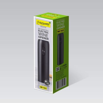 5. Elektrischer USB-Weinkorkenzieher MAESTRO MR-1622