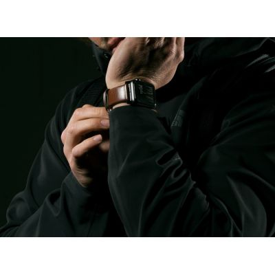 5. Nomad NM1A4RBM00 Smart-Armband aus braunem Leder