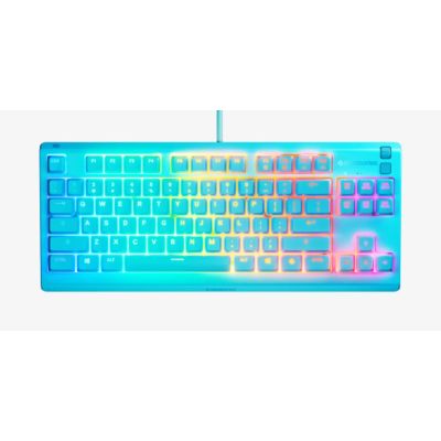 SteelSeries Apex 3 TKL US Tastatur, Aqua