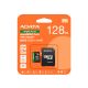 9. ADATA Speed Plus MicroSDXC 128 GB Klasse 3 UHS-I/U3 A2 V30