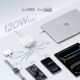 11. Baseus EnerFill FH21 120W Ladestation 4xUSB-C + 2xUSB-A - Weiß