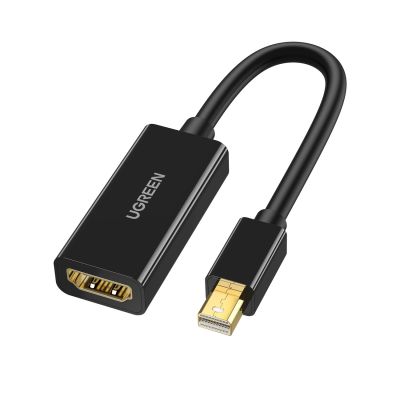 Ugreen MD112 40360 Mini DisplayPort (männlich) / HDMI (weiblich) 4K 2K 30Hz Adapter – Schwarz