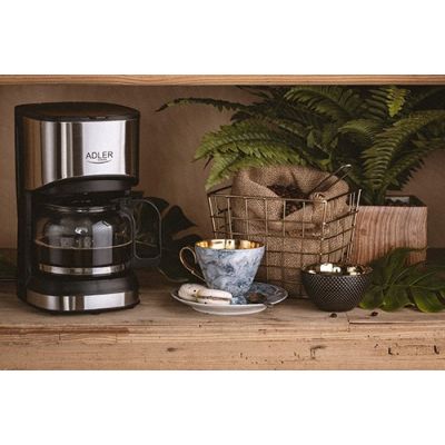 7. Adler AD 4407 Filterkaffeemaschine (550W; schwarz)