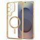 2. Tech-Protect MagFlex Hülle für Samsung Galaxy S26 Ultra – Transparentes Gold