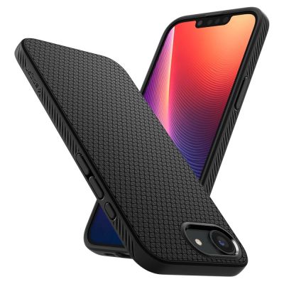 9. Spigen Liquid Air Hülle für iPhone 16e / 17e – Mattschwarz