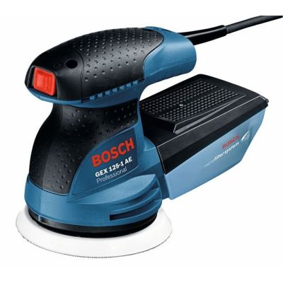 Bosch GEX 125-1 AE Schwingschleifer, 12.000 U/min, 24.000 OPM, Blau