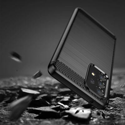 5. Carbon Case Flexible Hülle für Samsung Galaxy A53 5G schwarz