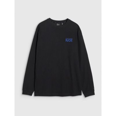 6. Herren Oversize Longsleeve mit Print 4F 4FWSS25TLONM390-20S