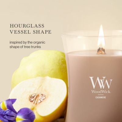 3. Mittlere Kerze CASHMERE WOODWICK