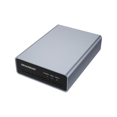 2. GRAUGEAR G-25RD2-AC-10G Festplattengehäuse HDD/SSD-Gehäuse Silber 2,5"